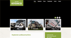 Desktop Screenshot of hoydonckx.be